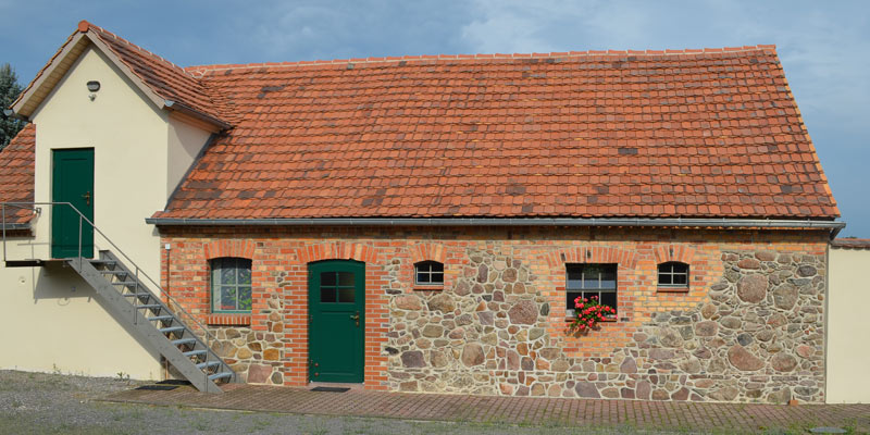 Feldsteinmauer Hof-Heidesand